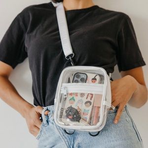 Brixley Crossbody Bag - Clear